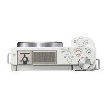 Sony Alpha ZV-E10 - APS-C Interchangeable Lens Mirrorless Vlog Camera - White