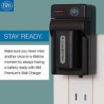 Pack Of 2 NP-FH50 Batteries + Battery Charger For Sony Alpha DSLR A230 DSLR A290 DSLR A330 DSLR A380 DSLR A390 Digital SLR Camera + More!!