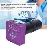 51MP HDMI Microscope Camera Digital Microscope Video Camera Industrial Electronic USB Microscope 120X C Mount Lens with Remote Control