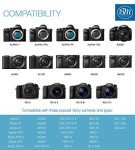 BM Premium 2 NP-FW50 Batteries for Sony ZV-E10, A6100, A6400, DSC-RX10 IV, DSC-RX10 III, DSC-RX10 II, DSCRX10, Alpha 7, Alpha 7R, a7, a7R, a7R II, a7S, a7S II, a3000, a5000, a5100, a6000, a6300, a6500