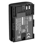 BM Premium LP-E6NH High Capacity Battery for Canon EOS R, EOS R5, EOS R6, EOS R6 II, EOS R7, EOS 90D, EOS 60D, EOS 70D, EOS 80D, EOS 5D III EOS 5D IV, EOS 6D, EOS 6D II, EOS 7D, EOS 7D Mark II Cameras