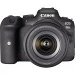 Canon EOS R6 Mark II Mirrorless Camera RF24-105mm F4 L USM Lens Kit, Hybrid Full-Frame Camera, 24.2 Megapixel CMOS Sensor. Photo and Video Camera Capabilities, RF Mount, Black