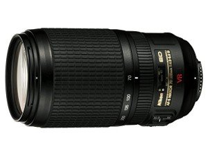 Nikon 70-300mm f/4.5-5.6G ED IF AF-S VR Nikkor Zoom Lens for Nikon Digital SLR Cameras (Renewed)