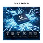 K&F Concept 3-Pack NP-FW50 Battery and Upgraded 3-Slot ZV-E10 Battery Charger Compatible with Sony Alpha A6400 A6000 A6300 A6500 A5000 A5100 A7 A7II A7R A7RII A7S A7SII RX10 II III IV Cameras