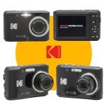 Kodak PIXPRO FZ45 Digital Camera Bundle with Black Point & Shoot Camera Case + Transcend 64GB SD Memory Card + Tri-fold Memory Card Wallet + Hi-Speed SD USB Card Reader + More (Black)
