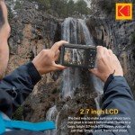 Kodak PIXPRO FZ45 Digital Camera Bundle with Black Point & Shoot Camera Case + Transcend 64GB SD Memory Card + Tri-fold Memory Card Wallet + Hi-Speed SD USB Card Reader + More (Black)