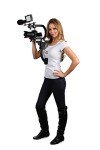 Cam Caddie® Scorpion EX Hands Free Shoulder Support Rig/Mount Compatible with Canon, Nikon, Sony, Panasonic/Lumix Style DSLR Camcorder or Video Camera includes: iPhone + GoPro Mount