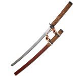 Snake Eye Tactical Classic-Two Tone Samurai Katana Sword Comes with Display Stand (1948)