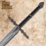 United Cutlery Lord of The Rings Ringwraith Sword | Sword of Nazgul | Officially Licensed LOTR Replica & Collectible | Movie Reproduction | Overall Length of 53" | 420 Stainless Steel Blade - 39 3/4"