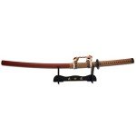 Snake Eye Tactical Classic-Two Tone Samurai Katana Sword Comes with Display Stand (1948)