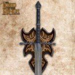 United Cutlery Lord of The Rings Ringwraith Sword | Sword of Nazgul | Officially Licensed LOTR Replica & Collectible | Movie Reproduction | Overall Length of 53" | 420 Stainless Steel Blade - 39 3/4"