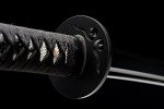 Traditional Heat/Clay Tempered Hand Forged | Real 1060/1095 T10 high Carbon Steel | Practical Authentic Japanese Samurai | Full Tang (Straps Scabbard)