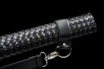 Traditional Heat/Clay Tempered Hand Forged | Real 1060/1095 T10 high Carbon Steel | Practical Authentic Japanese Samurai | Full Tang (Straps Scabbard)
