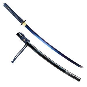 Towatiwe Authentic Japanese Katana Sword - Exquisite Craftsmanship Real Katana, High Toughness katanas (1060 Purple)