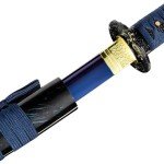 Towatiwe Authentic Japanese Katana Sword - Exquisite Craftsmanship Real Katana, High Toughness katanas (1060 Purple)