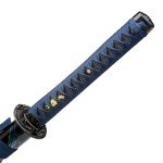 Towatiwe Authentic Japanese Katana Sword - Exquisite Craftsmanship Real Katana, High Toughness katanas (1060 Purple)