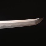 SV Mini Katana Samurai Sword Tanto Japanese Little Samurai Short Sword Printed 1045 Medium Carbon Steel Full Tang Hand Forged Sharp 16.53 inches
