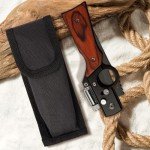 VESON-LON AK 47 Folding Pocket Knife with LED Light