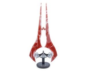 Halo Infinite Red Energy Sword Bloodblade Replica LED Mood Light Exclusive | Nightstand Table Lamp For Bedroom, Desk | Home Decor Room Essentials | Video Game Gifts And Collectibles | 14 Inches