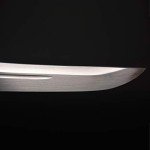 SV Mini Katana Samurai Sword Tanto Japanese Little Samurai Short Sword 1045 Medium Carbon Steel Full Tang Hand Forged Sharp 16.53 Inch Black