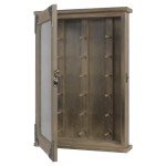 Wooden Knife Display Case-Pocket Knife Shadow Box-Knife Cases for Collections On The Wall