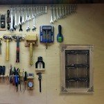Wooden Knife Display Case-Pocket Knife Shadow Box-Knife Cases for Collections On The Wall