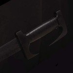 300 Spartan Warrior Replica Sword, Film Replica Sword, Carbon Steel Black 30 inches