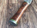 DG-28 Handmade Damascus Steel Knife – Beautiful Rose Wood Handle