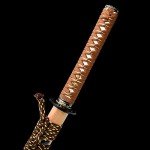 wuder Katana Sword Full Handmade,Japanese Sword,Samurai Slayer,T10 High Carbon Steel Steel Heat Tempered/Clay Tempered
