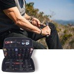 HERSENT Pocket Knife Display Case with 62 Slots