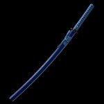 Traditional Heat/Clay Tempered Hand Forged | Real 1060/1095 T10 high Carbon Steel | Practical Authentic Japanese Samurai | Full Tang (Iron Tsuba)