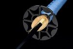 Traditional Heat/Clay Tempered Hand Forged | Real 1060/1095 T10 high Carbon Steel | Practical Authentic Japanese Samurai | Full Tang (Iron Tsuba)