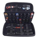 Knife Display Case,62 Slots Knife Case,Knife Storage,Butterfly Knives Storage Organizer,Pocket Knives Collection Protector Butterfly Knives Case For Survival Tactical Outdoor EDC Mini Knife (Black)