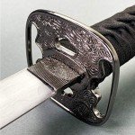 PS 40" Last Samurai Japanese Sword Katana Engraved Honor On Scabbard. for Collection. Gift, Outdoor Sword Swing Pratice Use