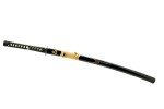 Handmade Sword - Fully Functional Hattori Hanzo Kill Bill Bill’s Katana Sword, 1045 Carbon Steel, Hand Forged Heat Tempered, Full Tang, Sharp, Black Scabbard
