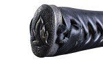 Handmade Sword - Fully Functional Hattori Hanzo Kill Bill Bill’s Katana Sword, 1045 Carbon Steel, Hand Forged Heat Tempered, Full Tang, Sharp, Black Scabbard
