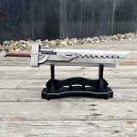 Metal Cloud Strife's Fusion Sword Disassembled Collectible Sword Miniature Handmade Crafts Game Weapon Fusion Sword Cloud Buster Sword 35CM/13.8"