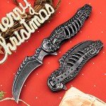 Skull Pocket Knife - Valhalla Reaper EDC Tool