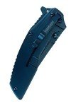 Kershaw 3-Inch Blue Pocketknife with SpeedSafe Opening and Deep Carry Pocketclip