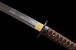 BOHIHYU Samurai Katana Sword - Handmade Japanese Katana with 1060/1095/Damascus/T10 Steel, Alloy Tsuba & Solid Wood Handle - Full Tang Sharp Blade for Martial Arts, Collection, Display