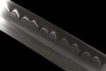 BOHIHYU Samurai Katana Sword - Handmade Japanese Katana with 1060/1095/Damascus/T10 Steel, Alloy Tsuba & Solid Wood Handle - Full Tang Sharp Blade for Martial Arts, Collection, Display