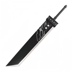 Sword Valley Buster Sword - Cloud Strife Steel Knife - Steel Broadsword - 55.9 inches/142 cm - Detachable Blade Combination - Stainless Steel Blade - Cosplay Prop Anime Sword - Perfect Collectibles