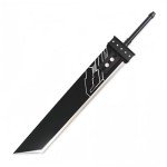 Sword Valley Buster Sword - Cloud Strife Steel Knife - Steel Broadsword - 55.9 inches/142 cm - Detachable Blade Combination - Stainless Steel Blade - Cosplay Prop Anime Sword - Perfect Collectibles