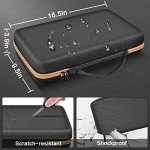 Knife Display Case for 64+ Pocket Knives, Butterfly Knife Storage Box, Folding Knives Organizer Holder, Knives Collection Organized Carrier for Survival, Tactical, Outdoor, EDC Mini Knife - Brown