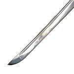 Handmade Japanese Shirasaya Samurai Katana Sharp Sword High Carbon Steel Blade (High Carbon Steel, Black)