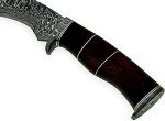 Poshland RG-156 Handmade Damascus Steel 15.00 Inches Kukri Knife - Perfect Grip