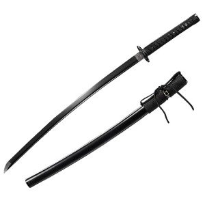 LQDSDJ Black Samurai Japanese Sword Katana Swords Hand-Forged