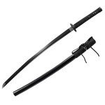 LQDSDJ Black Samurai Japanese Sword Katana Swords Hand-Forged