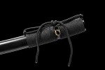 LQDSDJ Black Samurai Japanese Sword Katana Swords Hand-Forged