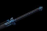 High Carbon Steel Chinese Sword Tang Dynasty Dao Straight Blade Dragon Pattern Sheath